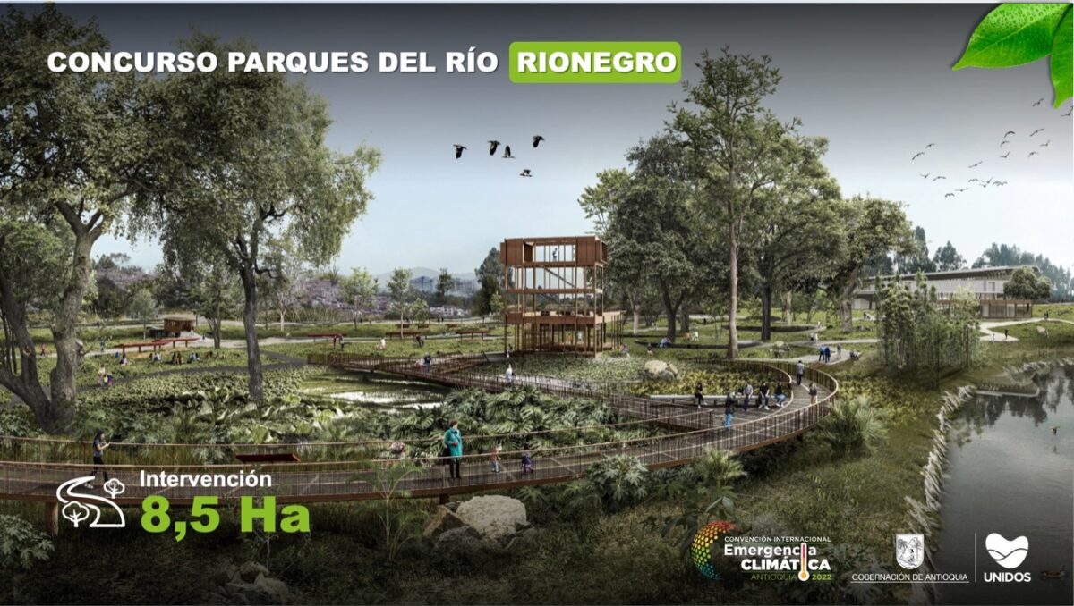 Bienal Latinoamericana de Arquitectura premió el Proyecto de Parques del Río Municipales de Antioquia