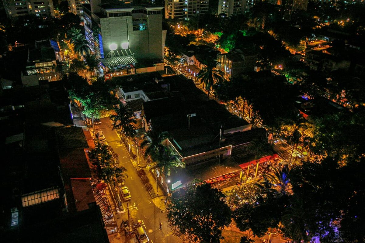 El Poblado, entre los barrios más ruidosos de Medellín