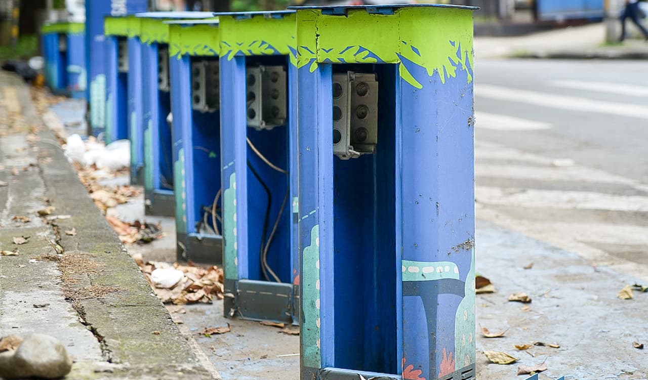 Estaciones de EnCicla vandalizadas y robadas