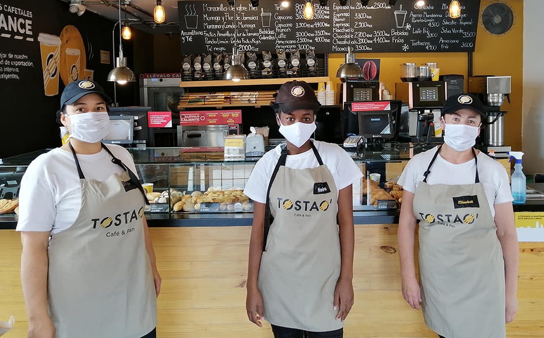 Oferta de empleo en el Oriente antioqueño, de Tostao Café & Pan