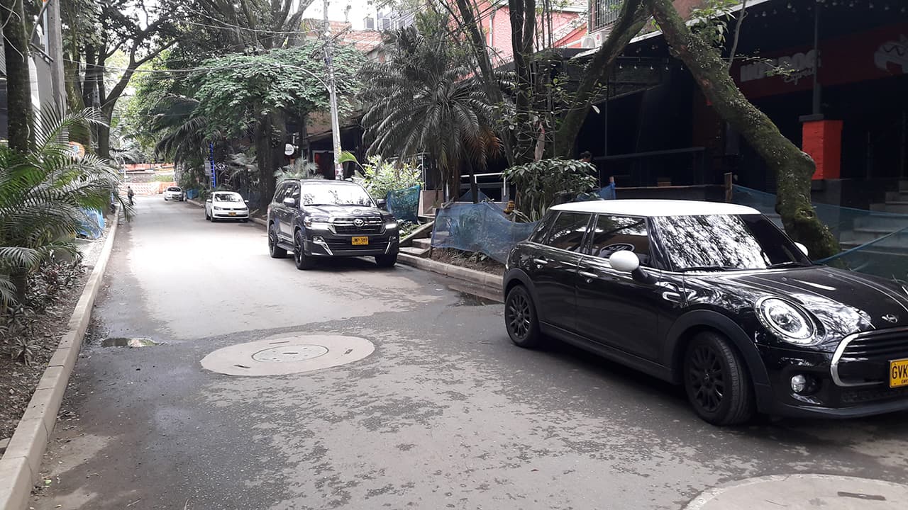 Siguen andenes en el parque Lleras