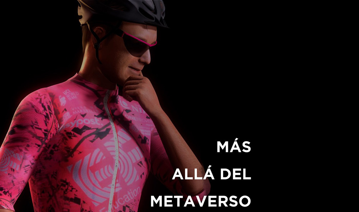 Carrera ciclística en el metaverso