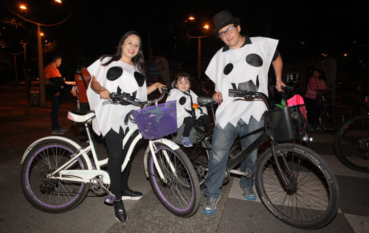Ciclopaseo de Halloween, en Envigado y Sabaneta