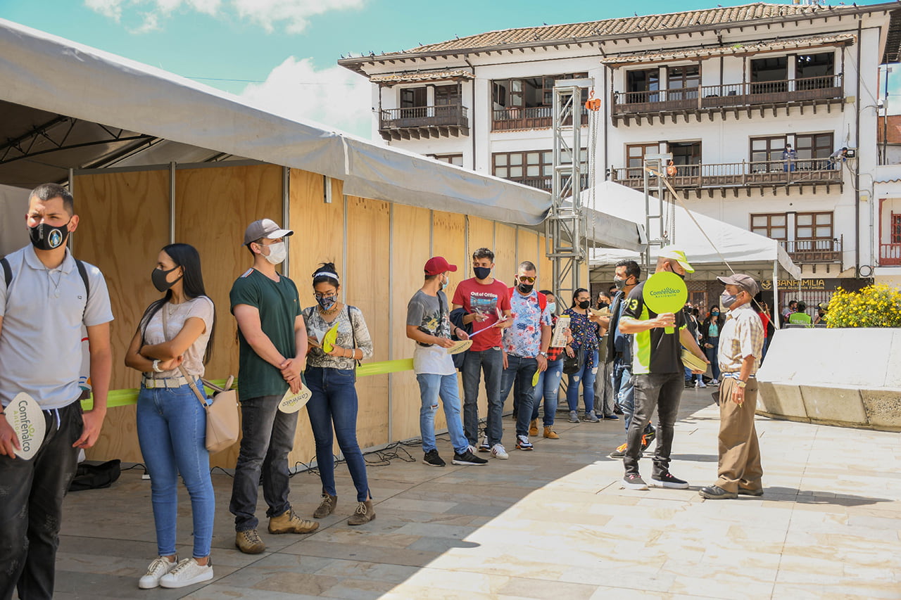 Feria de empleo dirigida a antioqueños y población migrante, en Viva La Ceja