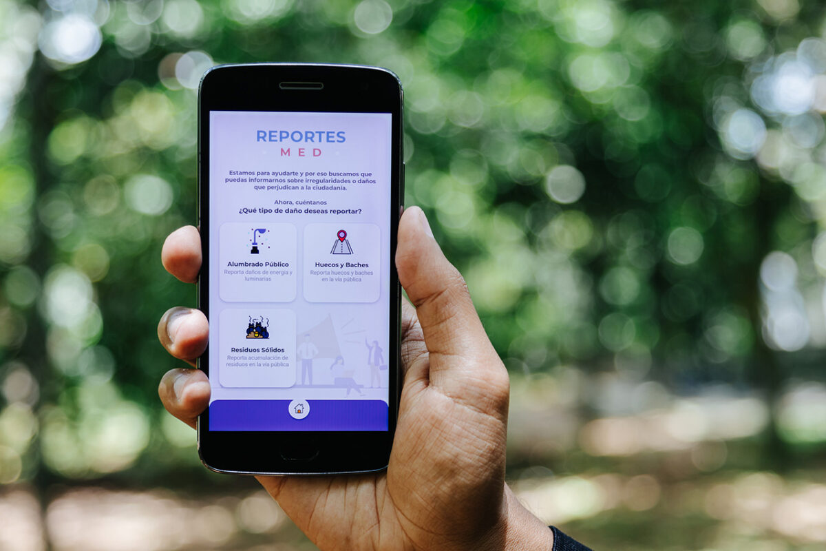 La alcaldía de Medellín actualizó la aplicación móvil ReportesMED