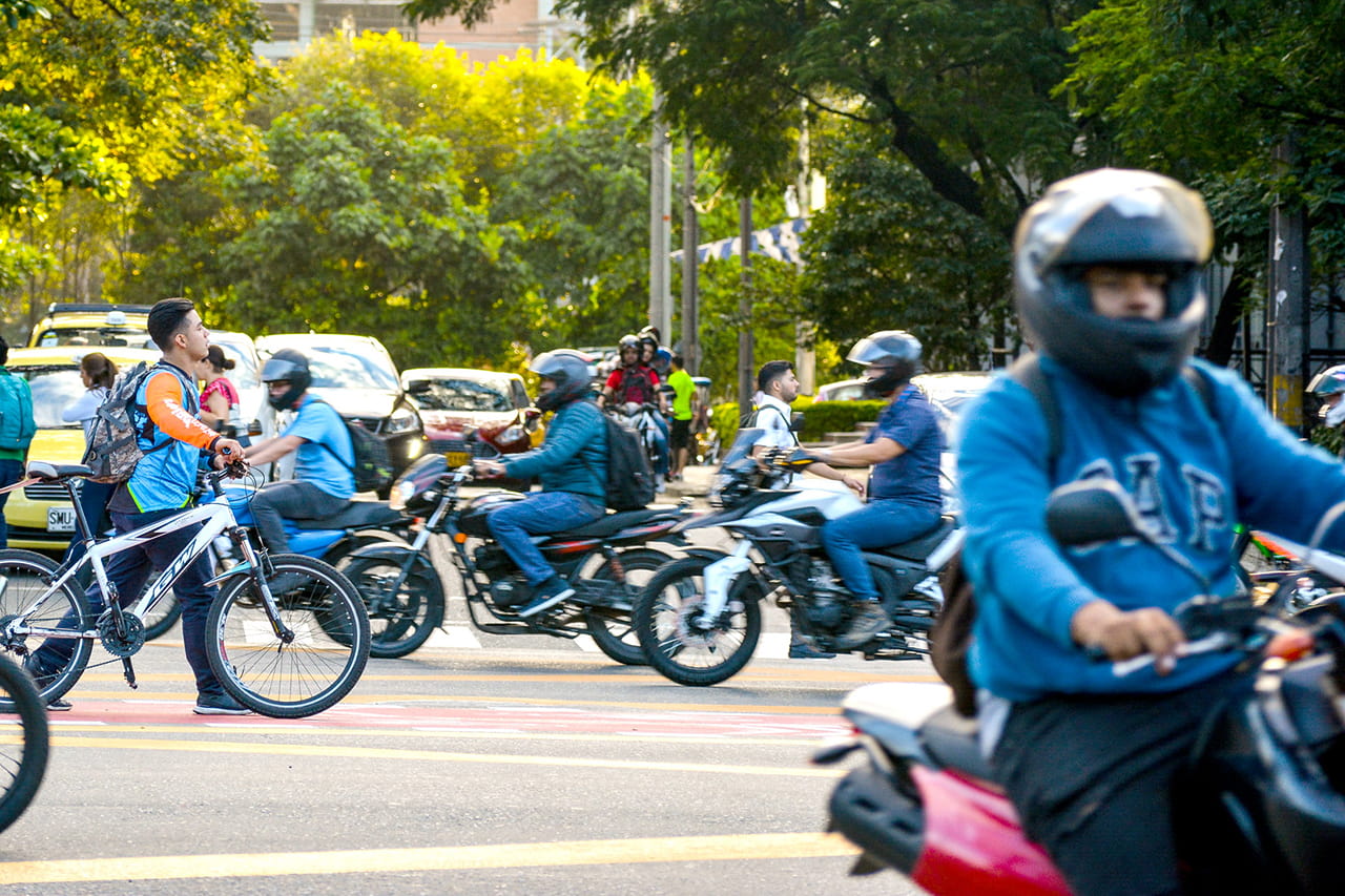 Motociclistas en Medellín, un acuerdo por la vida y su seguridad