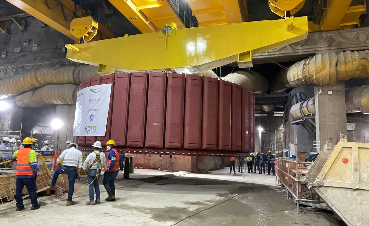 obras finales de Hidroituango