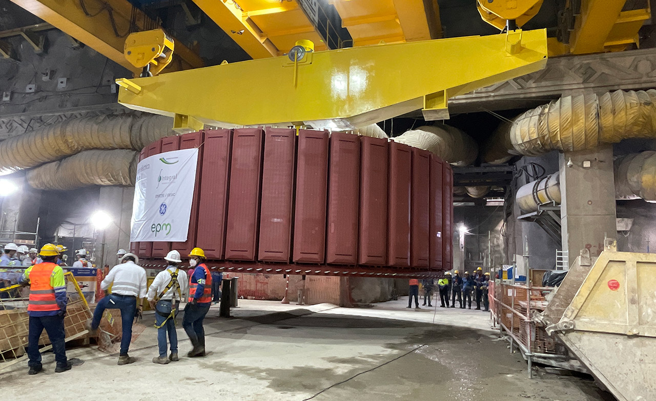 obras finales de Hidroituango