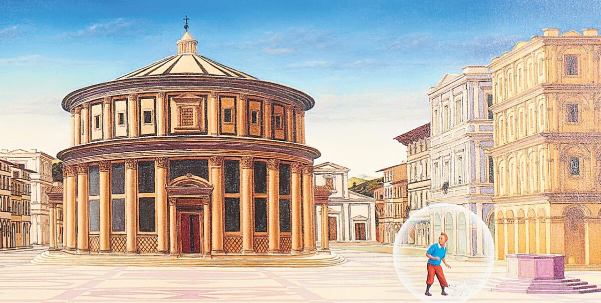 Tintín y la fábula del Renacimiento