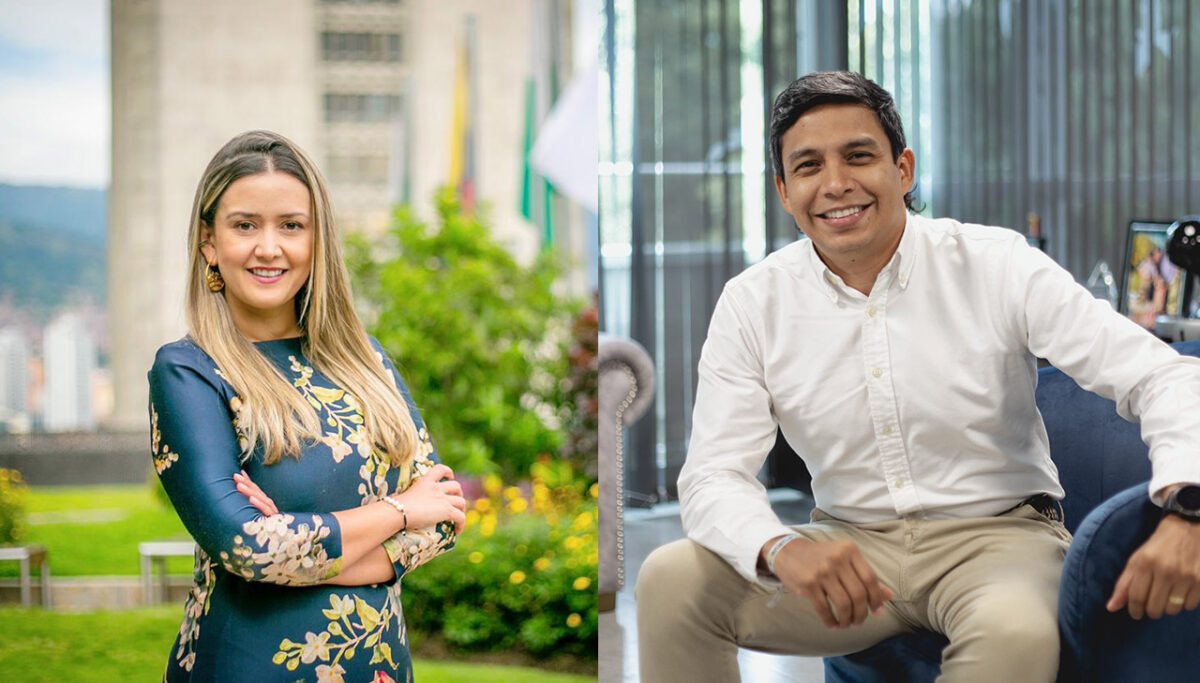 Renuncias en la alcaldía de Medellín de María Camila Villamizar y Deninson Mendoza
