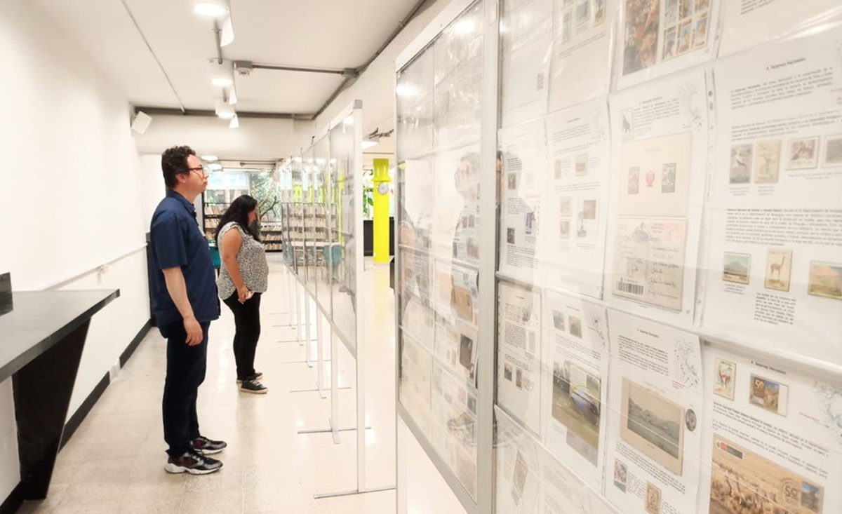 Comfenalco invita a visitar una exposición de filatelia peruana