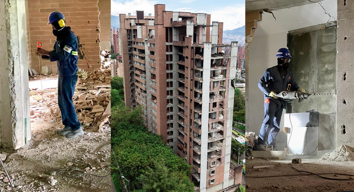 Demolición controlada de Continental Towers sería la primera semana de diciembre de 2022