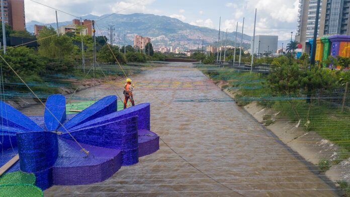 El alumbrado navideño de Medellín en este 2022