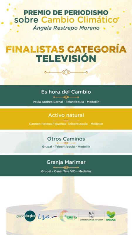Premio de Periodismo sobre Cambio Climático Ángela Restrepo Moreno