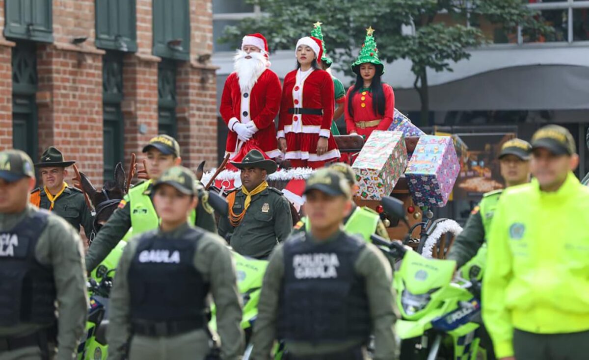 “Plan Navidad” de la Policía Metropolitana, en Medellín
