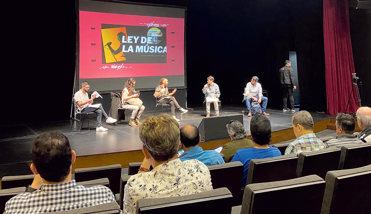 Se tocan las primeras notas de la Ley de la Música