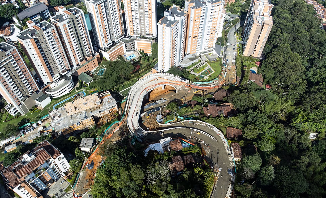 Veeduría del intercambio vial del Esmeraldal en Envigado renunció por demoras y sobrecostos