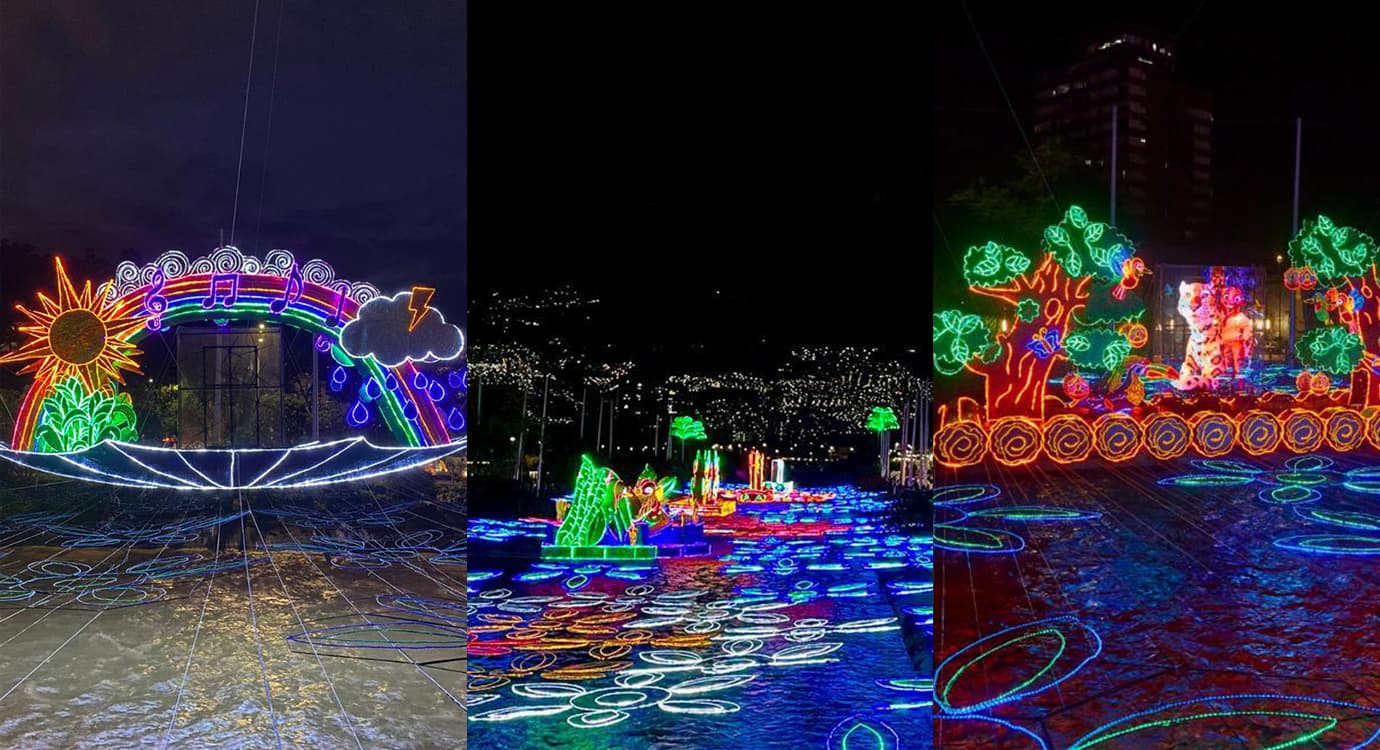 Pases dobles para el encendido de los alumbrados navideños en Medellín
