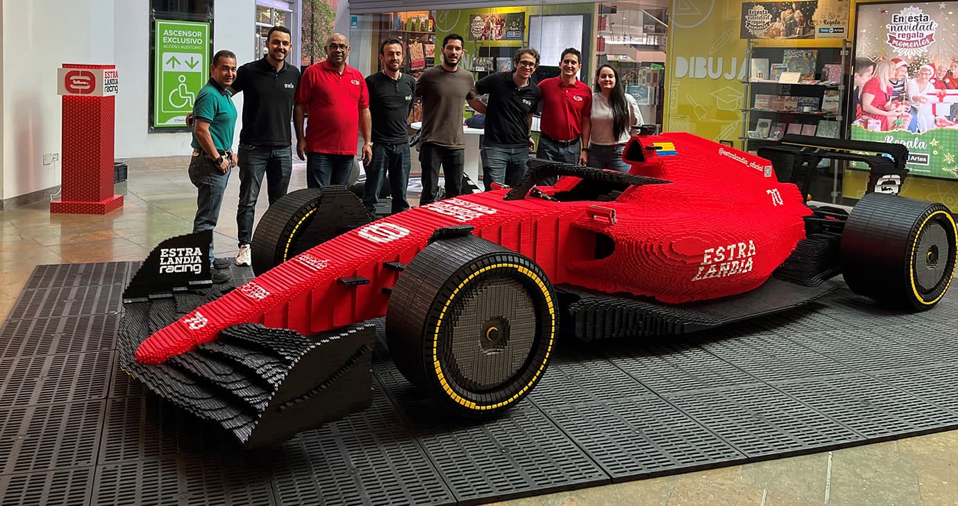 Una carrera de F1 y con Estralandia, en El Tesoro