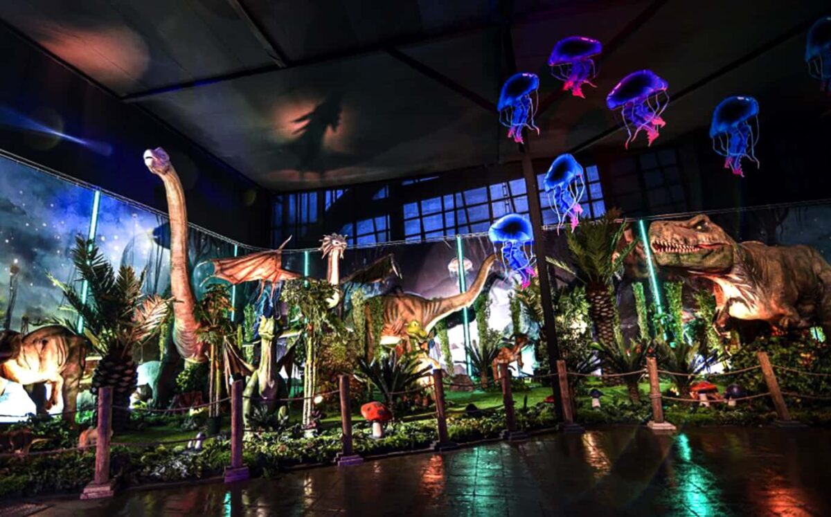 Dinosaurios y dragones fantásticos, en Medellín