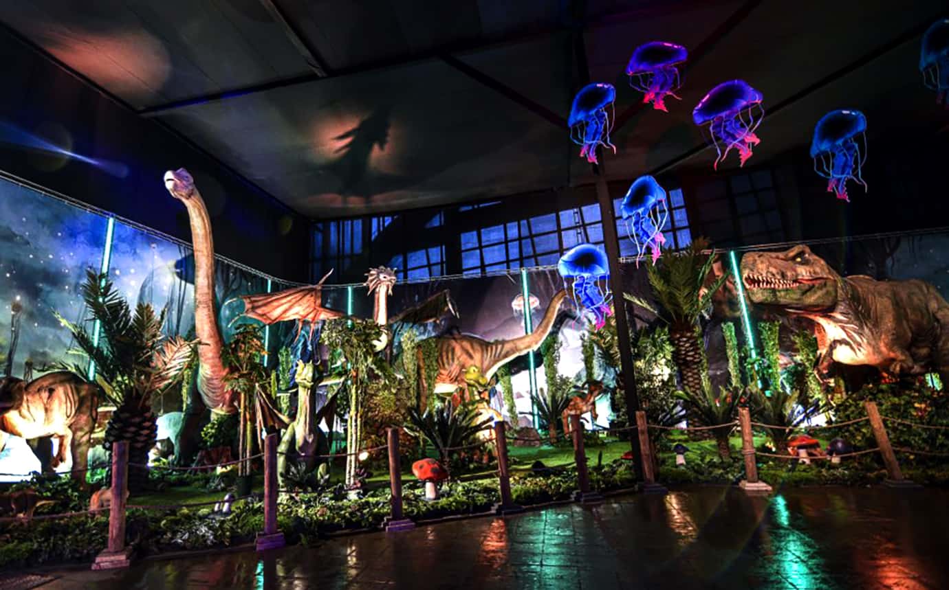 Dinosaurios y dragones fantásticos, en Medellín