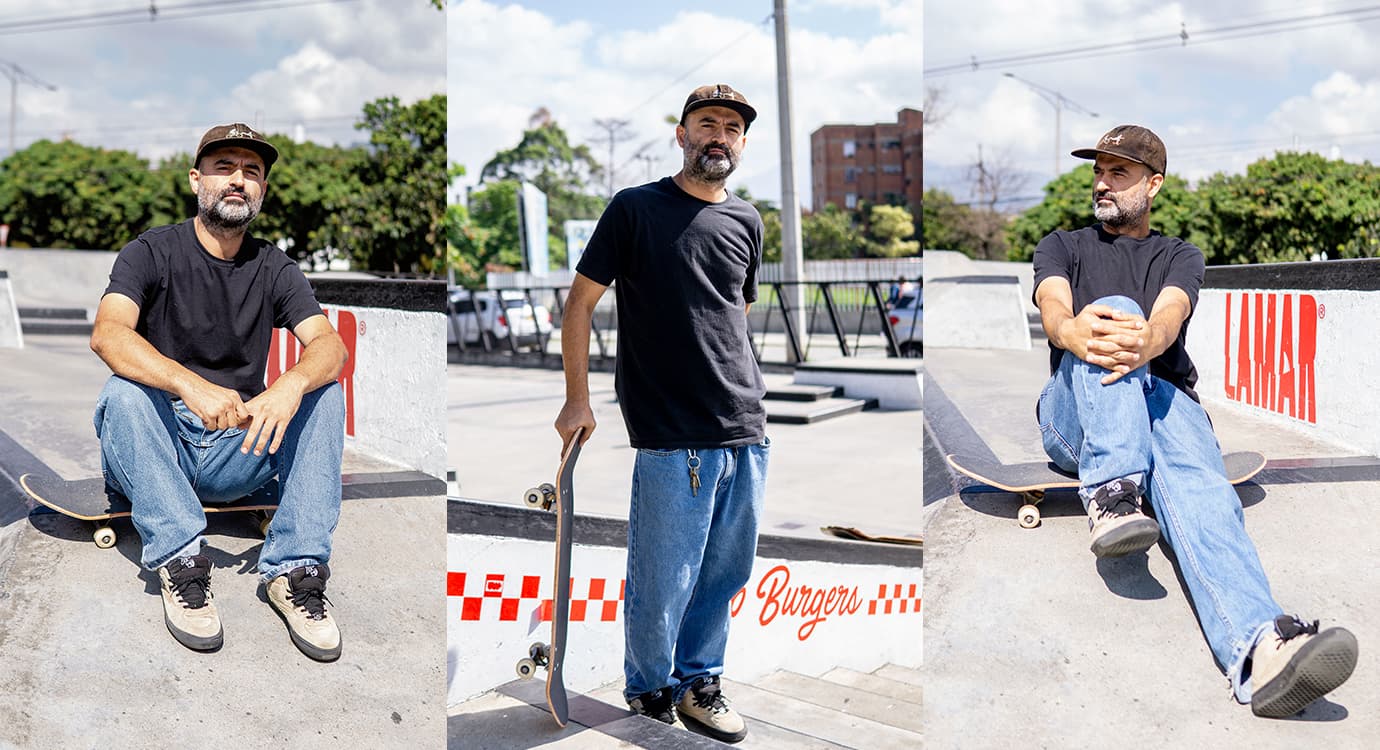 Juan Pablo Gallego “Barbas”, el experto en disfrutar la vida sobre una patineta