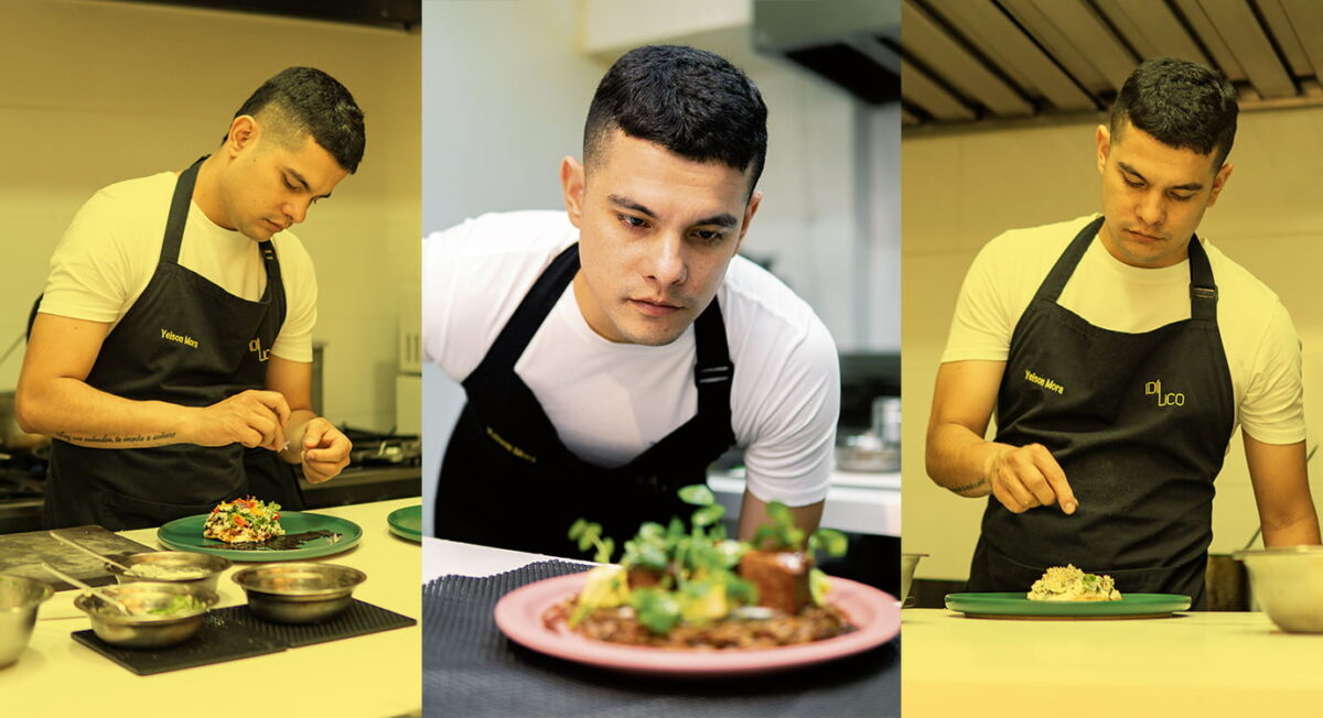 El chef antioqueño Yeison Mora Cocinero Revelación de Colombia