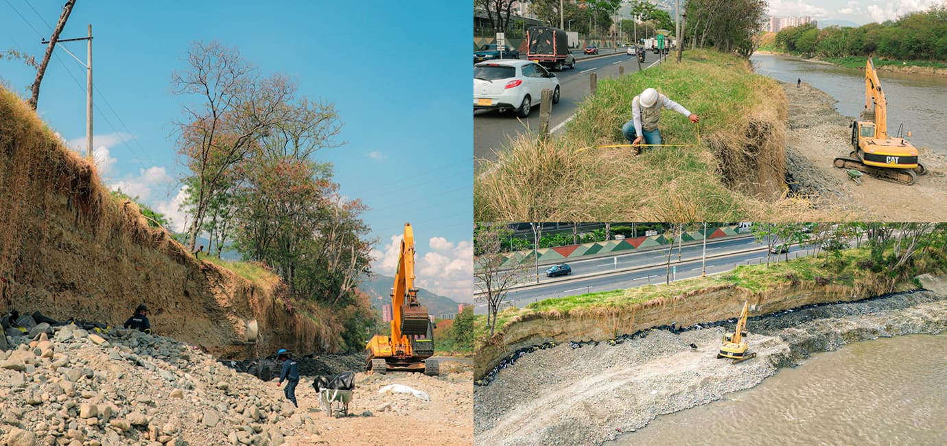 En laderas del río Medellín Estudio revelará las obras de mitigación que son urgentes