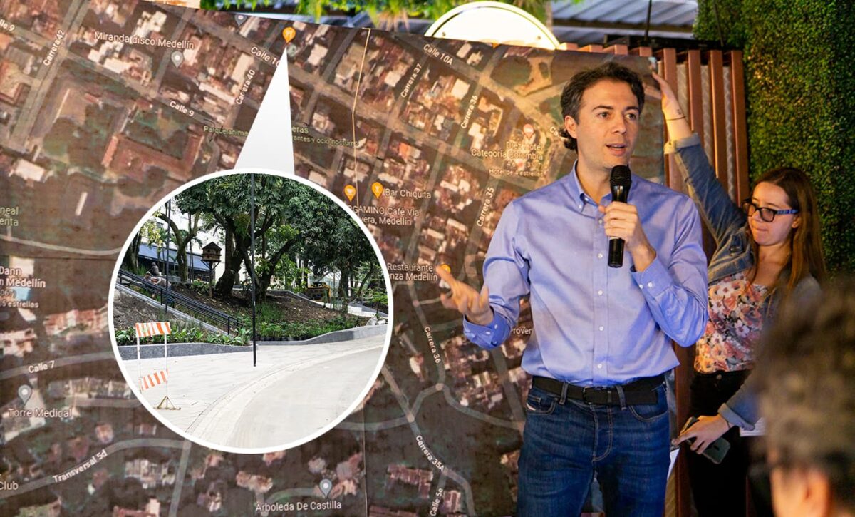 Entrega del Parque Lleras con peatonalización, empezaría el 30 de marzo