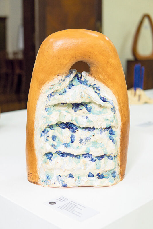 Exposición de cerámica Tierra y agua en el Palacio de Bellas Artes