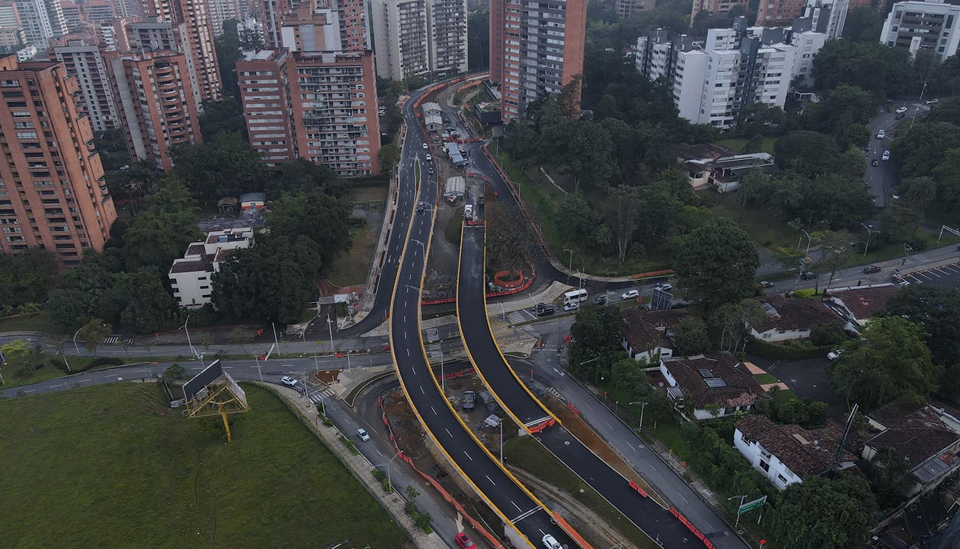 La vía Los Balsos en El Poblado estará cerrada en las noches