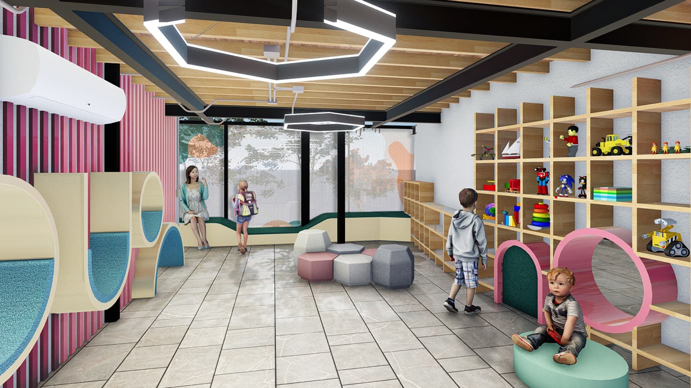 Nuevo jardín infantil Buen Comienzo en el Parque de Los Deseos