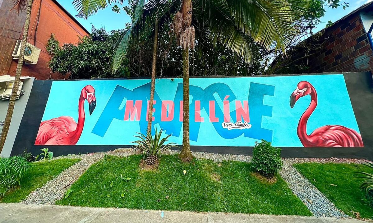 Mural en el sector de Manila Tres meses y sigue invicto