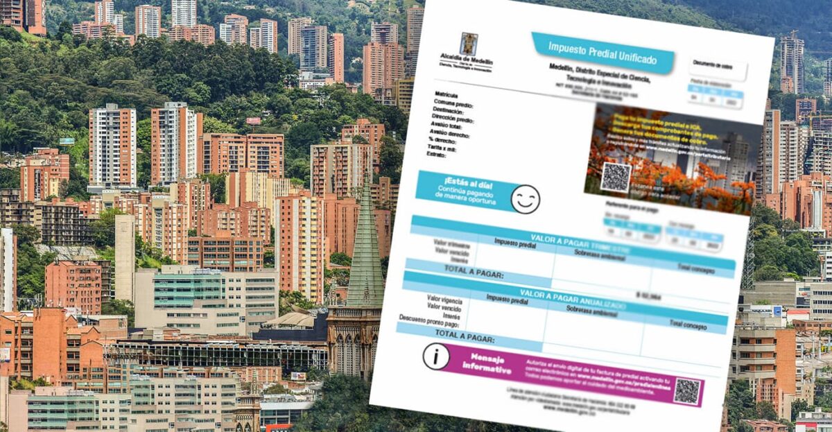 En Medellín descuento del impuesto predial hasta el 29 de marzo de 2023