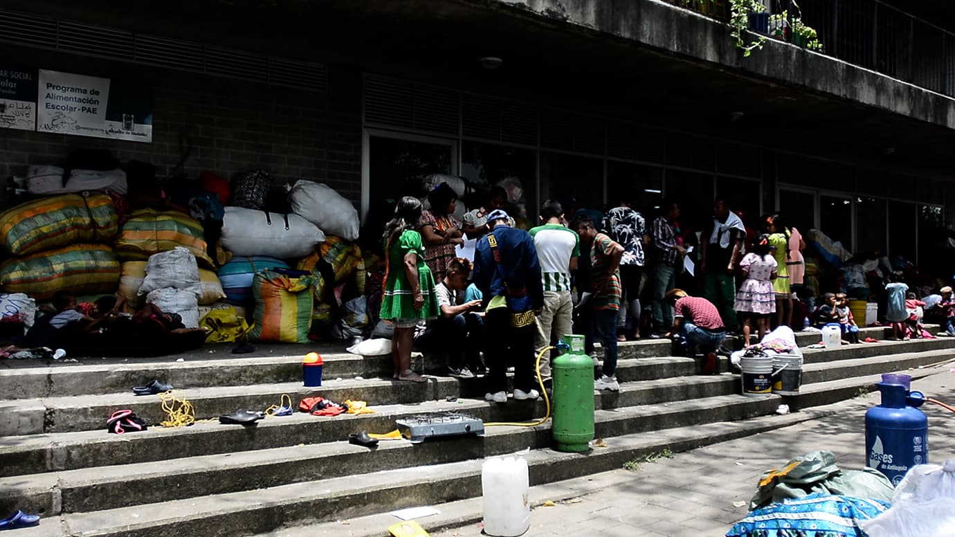 800 indígenas que habitan las calles de Medellín retornarán al Chocó