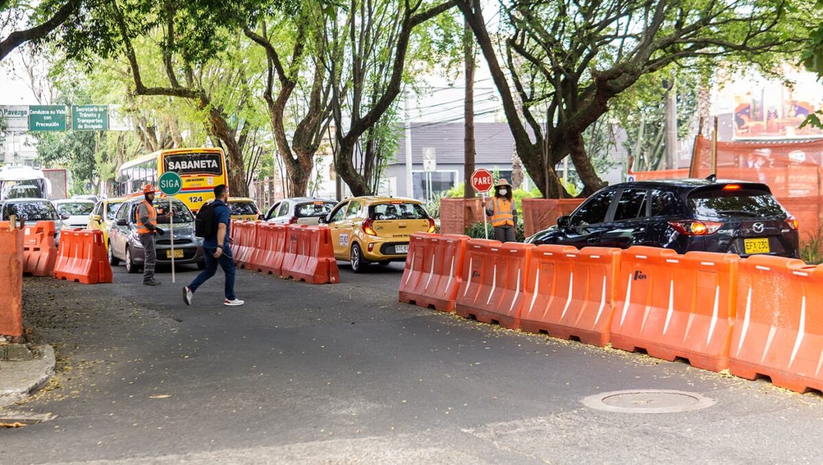 Cierres viales en Medellín el fin de semana