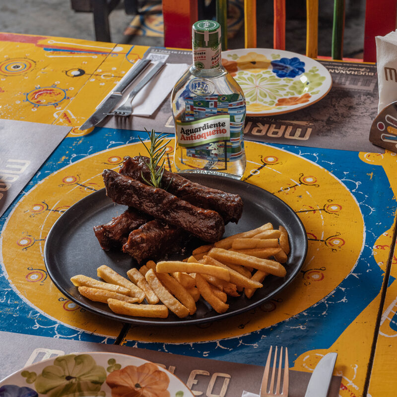 La casa de los abuelos con olor a chicharrón