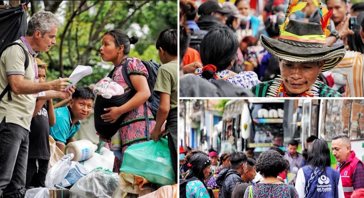 Finalizó el retorno de la población indígena Emberá Katío desde Medellín