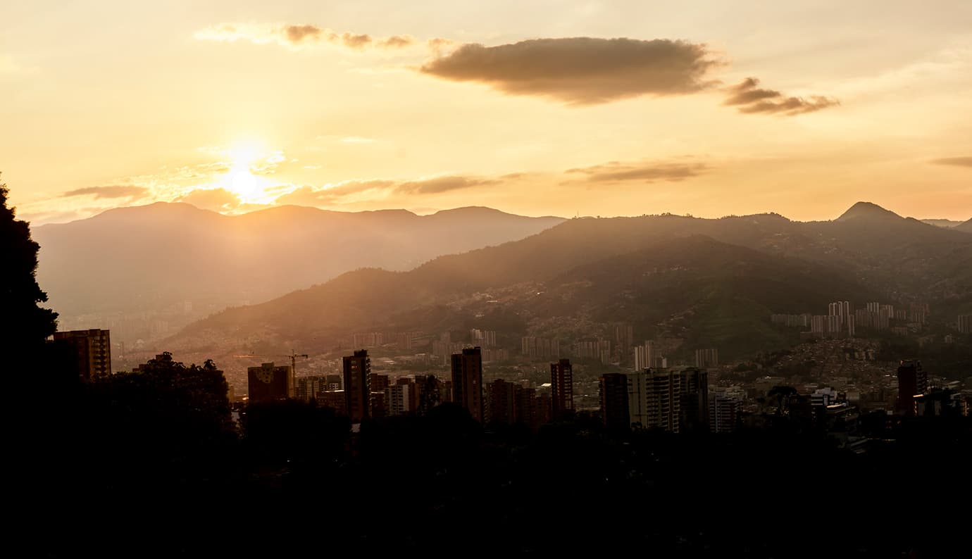 En dónde hace más calor en Medellín