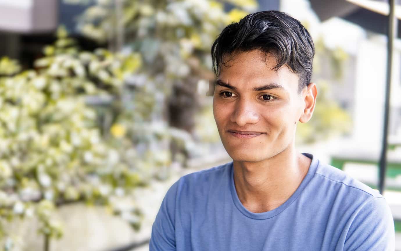 Porfilio Trujillo estudiante de EAFIT