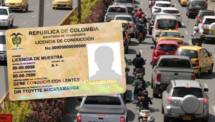 Renovar las licencias de conducción en Colombia