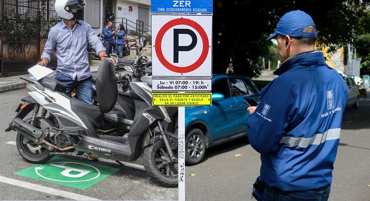 En El Poblado Ya se puede pagar con QR en las Zonas de Estacionamiento Regulado (ZER)
