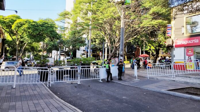 peatonalización del parque Lleras