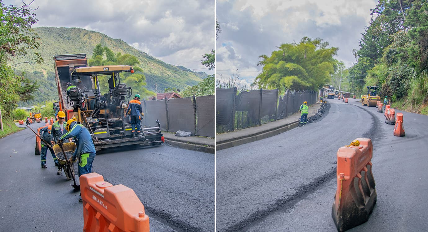 Avanza la rehabilitación gradual del corredor vial de Santa Elena