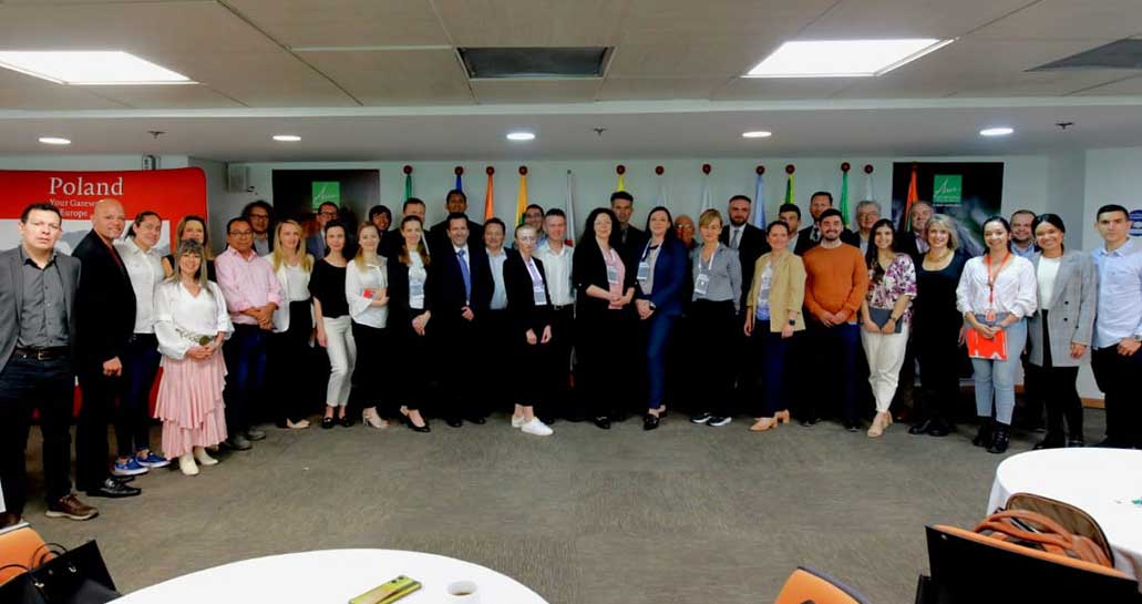 Gobierno de Polonia ofreció intercambio comercial verde con empresarios del Valle de Aburrá