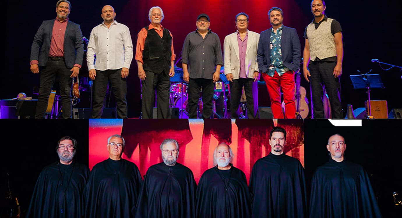 Dos leyendas reunidas en Medellín: Inti Illimani Histórico y Quilapayún