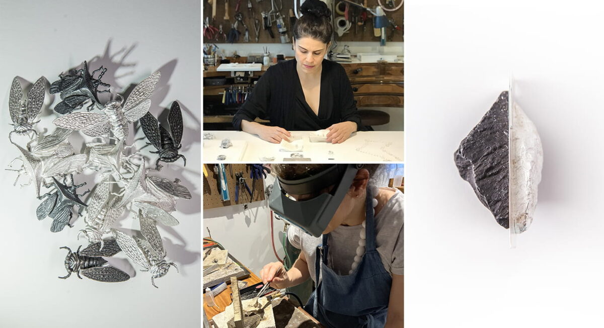 Joyería contemporánea con intención de arte Paula Estrada Matyášová