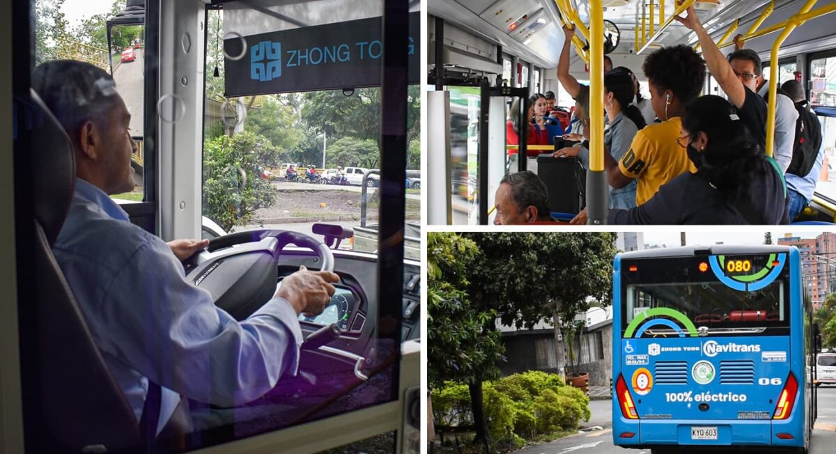 Los resultados del bus eléctrico que recorre las laderas de Medellín