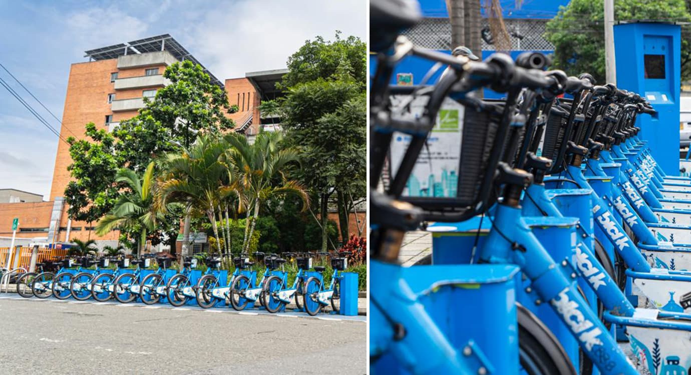 Reactivaron la estación EnCicla del Perpetuo Socorro, en Medellín
