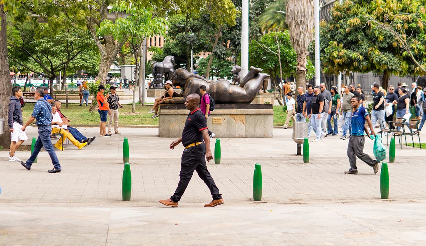 Turistas en Medellín en los primeros cincos meses de este 2023